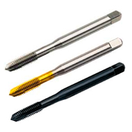 31573 Machos maquina Metrica ISO-rosca DIN 13, macho DIN 371.
-Materiais de boa mecanica ate 900 N/mm2
-Aco sem liga e de liga baixa.
-Para buracos passantes.
-Revestimento Vaporizado.