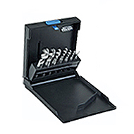 Machos maquina Metrica ISO-rosca DIN 13, macho DIN 371.
-Materiais de boa mecanica ate 900 N/mm2
-Aco sem liga e de liga baixa.
-Para buracos passantes.
-Para enroscar a mao ou com maquina.