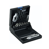 Jogo de Machos Máquina Curtos em Caixa Metálica.
DIN 352. P.K.25

-Machos Métricos
-M 3-4-5-6-8-10-12

-Brocas
2.5/3.3/4.2/5.0/6.8/8.5/10.2mm
 

Gira-Machos No. 1.1/2

Gira-Machos Com Roquete No. 1